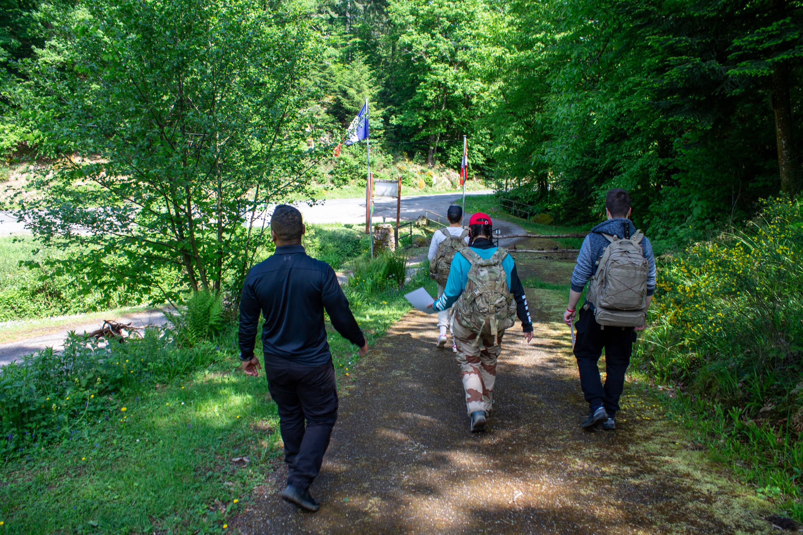 stage survie forêt andragops académie 26