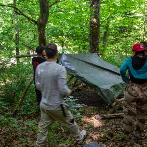 stage survie forêt andragops académie 35