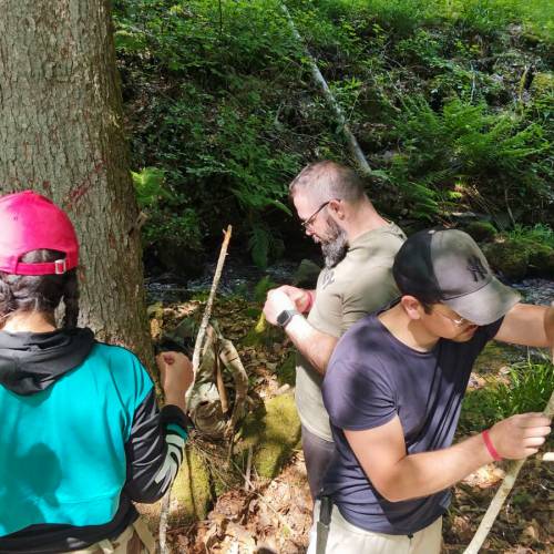 stage survie forêt andragops académie 65